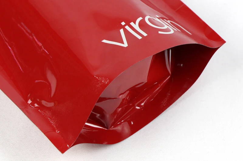 Red Aluminum Foil Stand Up Zipper Bags Red Aluminum Foil Stand Up Zipper Bags