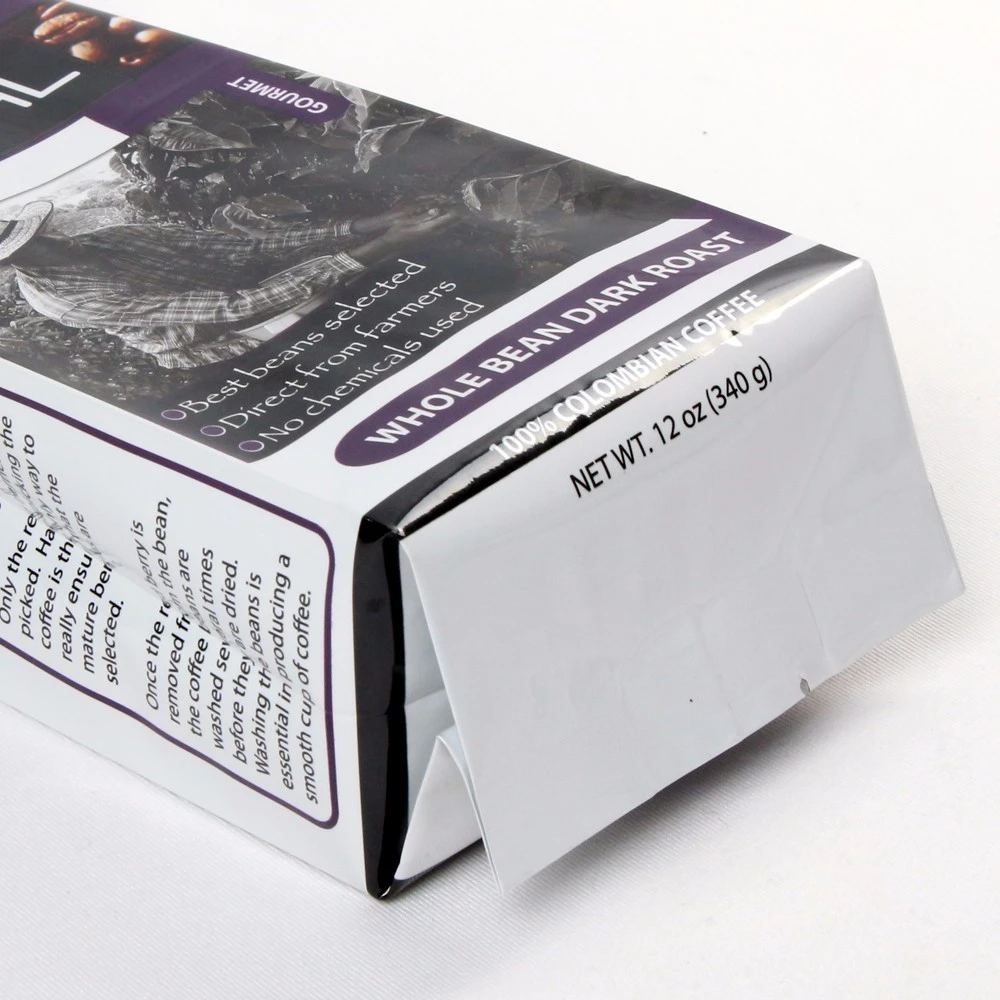 Alumīnija folijas puse Gusset kafijas iepakojuma maisiņš Aluminum Foil Side Gusset Coffee Packaging Bag