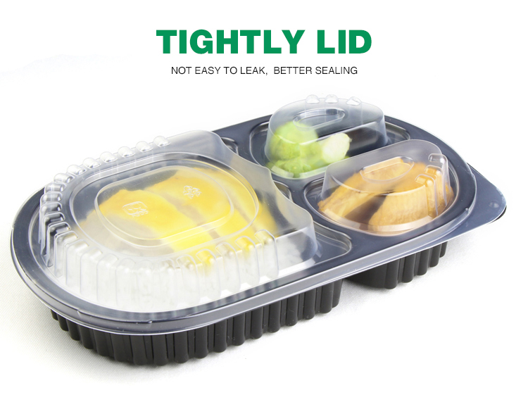 3 compartment food container