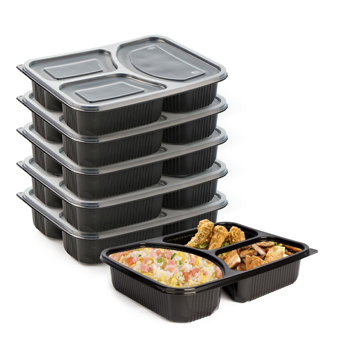 3 compart food container 3 compart food container