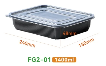 01111 Single Compartment leak proof food box