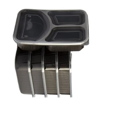 3 compartment food containers