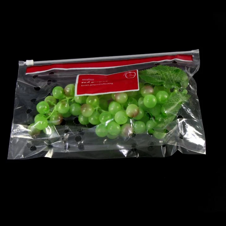 Ražotāji Transparent Zip Lock CPP Plastmasas Fruit Packing Bag