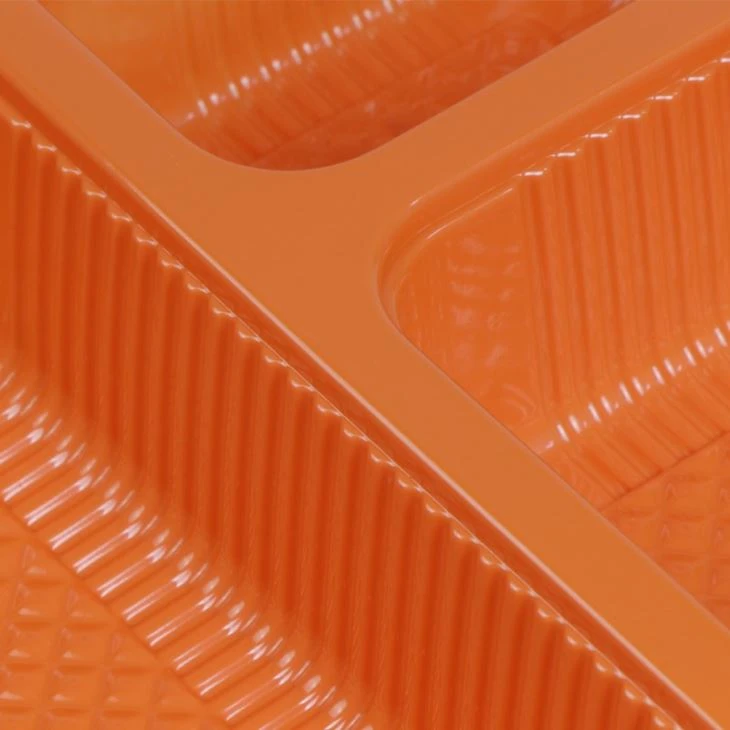 3 Compartment PP Food Trays