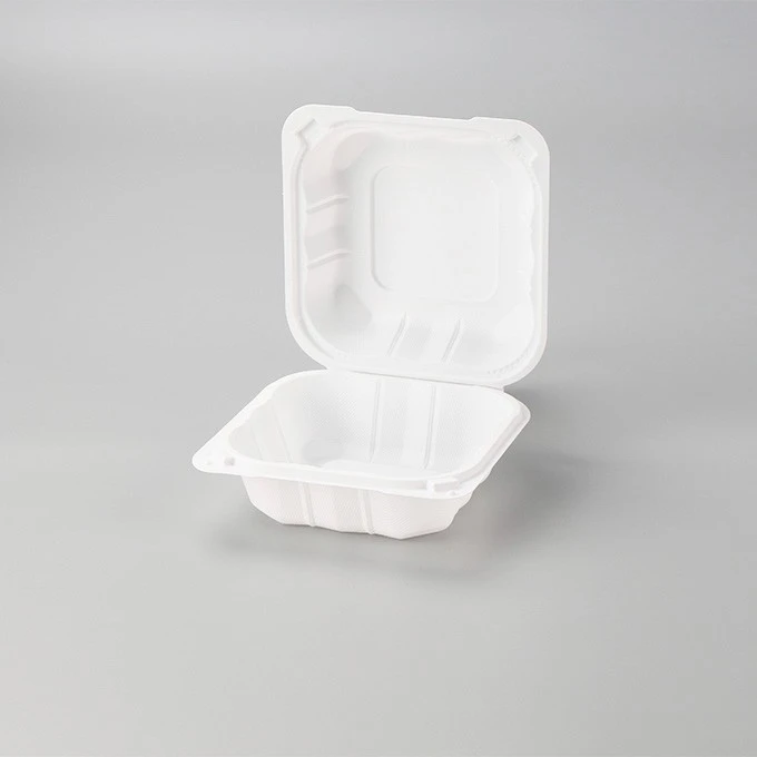 225 6x6 Burger Box Hinged Lid