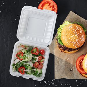 To Go eņģes pārtikas konteineri