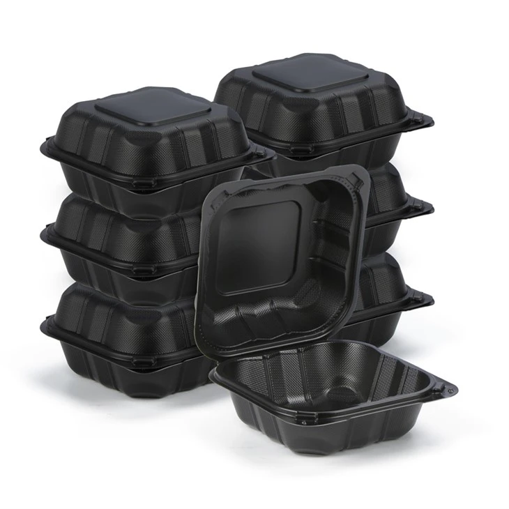 6x6 Burger MFPP Togo pārtikas konteiners