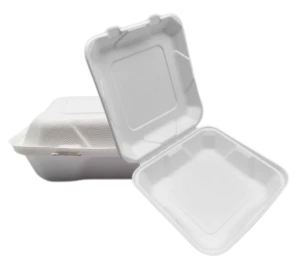 9 collu Bagasse To Go pārtikas konteineri