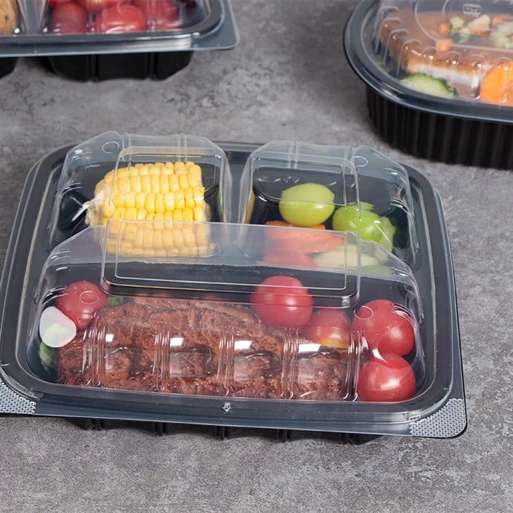 9x9 collu atvāžamais To Go Boxes ar eņģu vāku