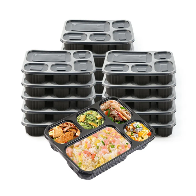 Japāņu Bento Box vienreizējās lietošanas