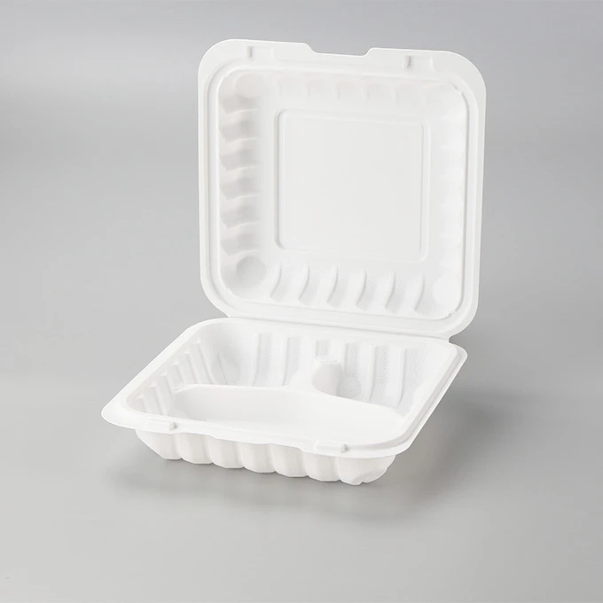 Clamshell vienreizējās lietošanas pārtikas trauks