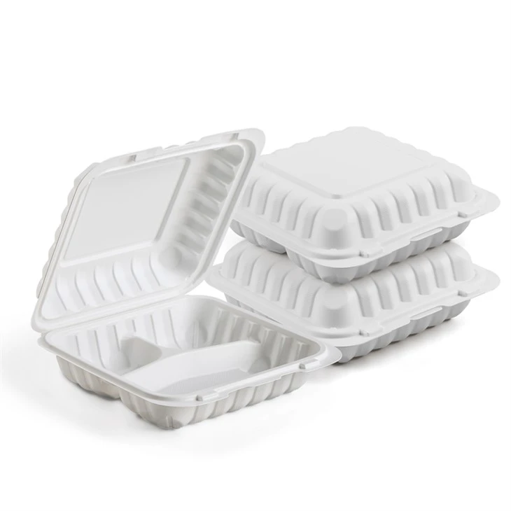 Clamshell pārtikas konteineri 8x8
