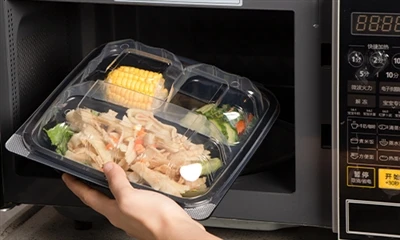 9 x 6 collu melnas konteineru glabāšanas tvertnes, plastmasas, saliekamas, la...