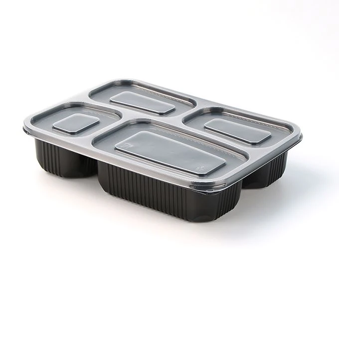 Plastmasas vienreizējās lietošanas trauks ēdiena pagatavošanai