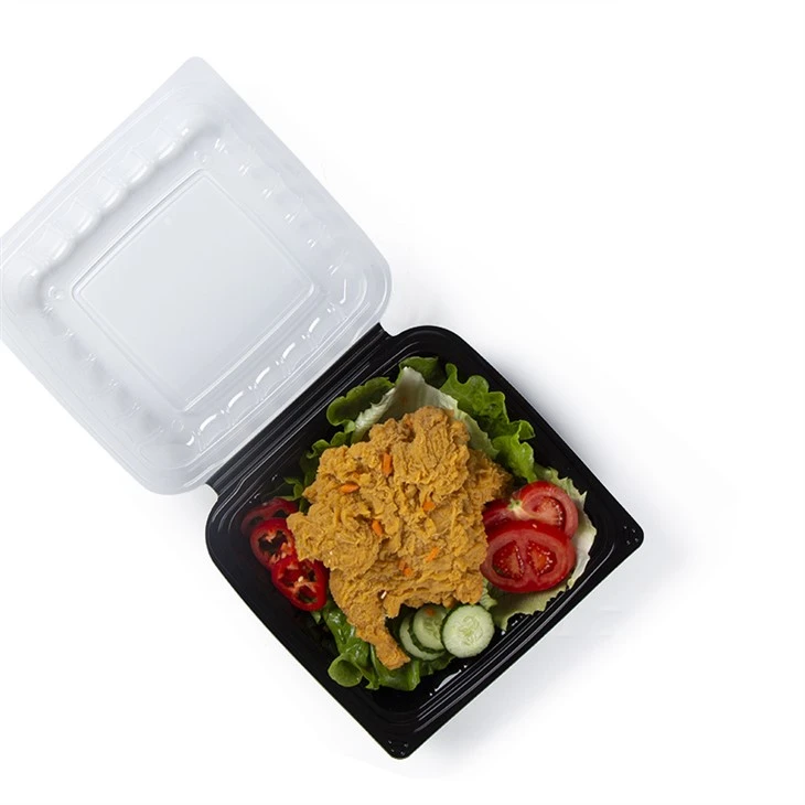 Plastmasas līdzņemšanas konteineri karstā ēdiena