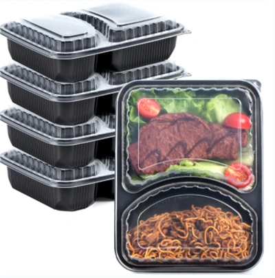 2ompartments Disposable To Go Containers 2ompartments Disposable To Go Containers