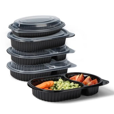 Plastmasas izņemšanas konteineri pārtikai