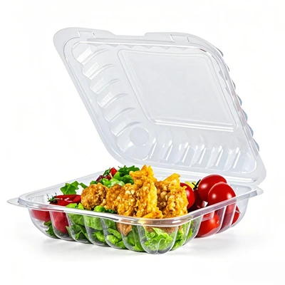 Mājas atkārtoti lietojami plastmasas pārtikas konteineri drošības kontrolsara...