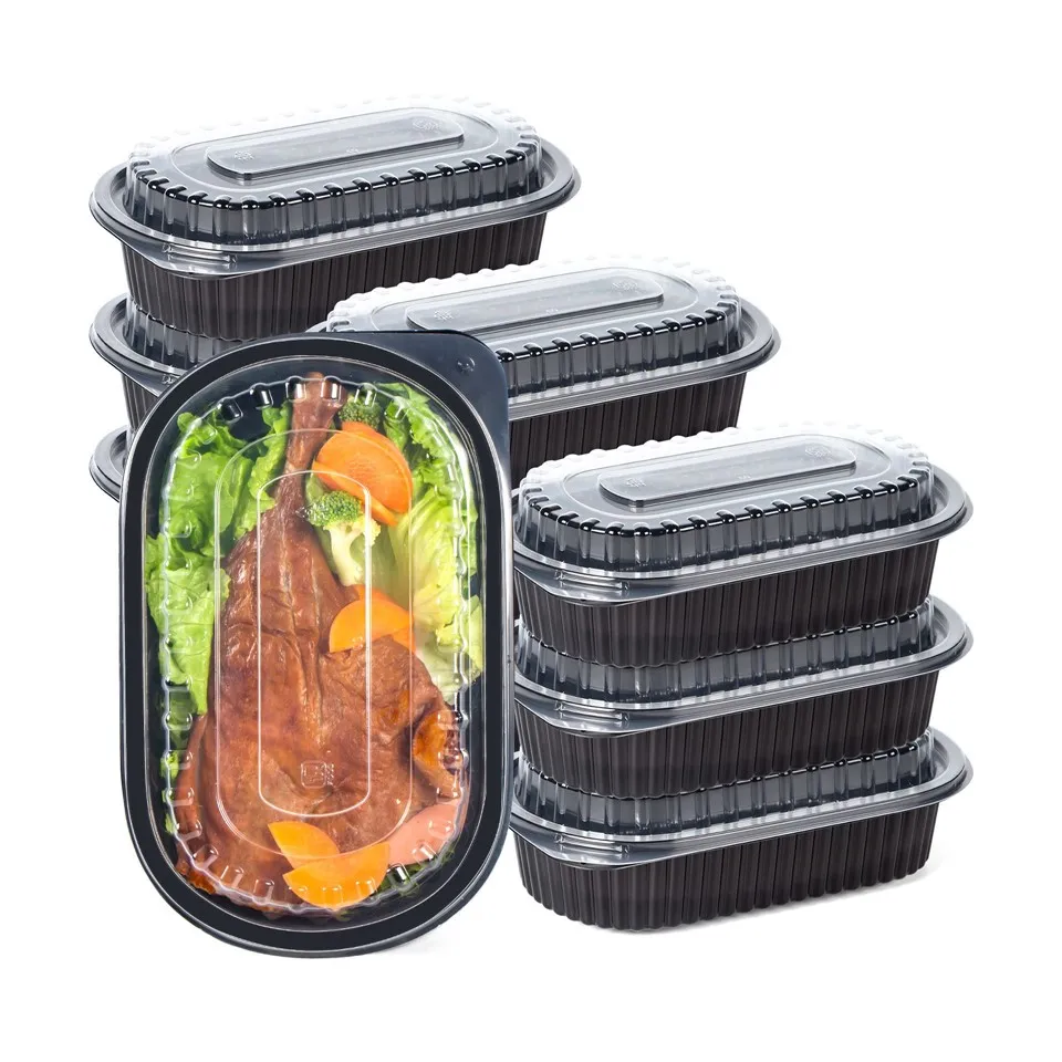 Plastmasas ķīniešu pārtikas konteineri