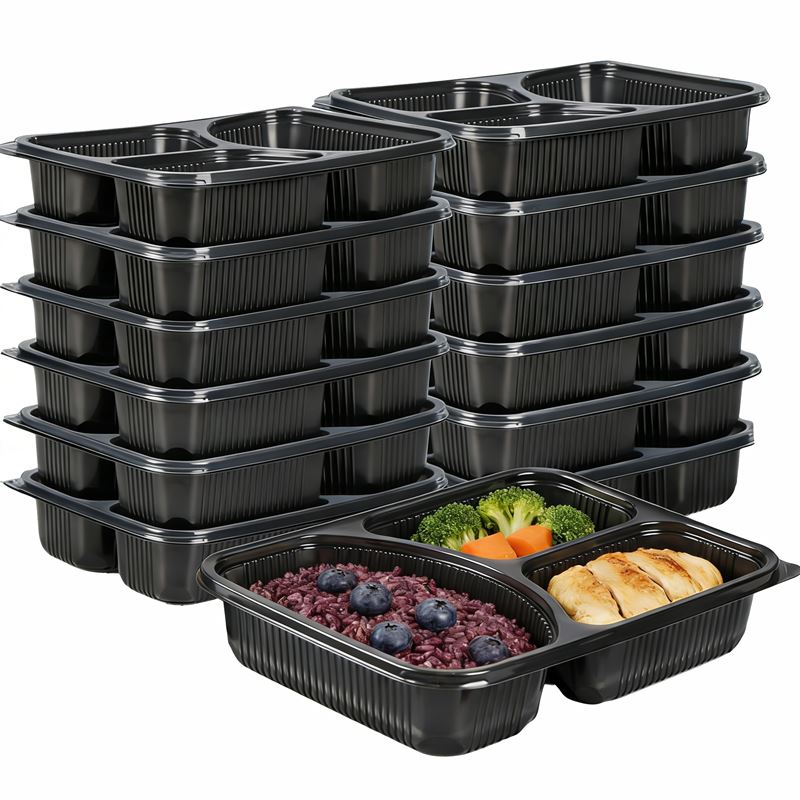 Plastmasas konteineri pārtikas izņemšanai