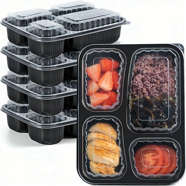 Plastmasas pusdienu kastes konteineri