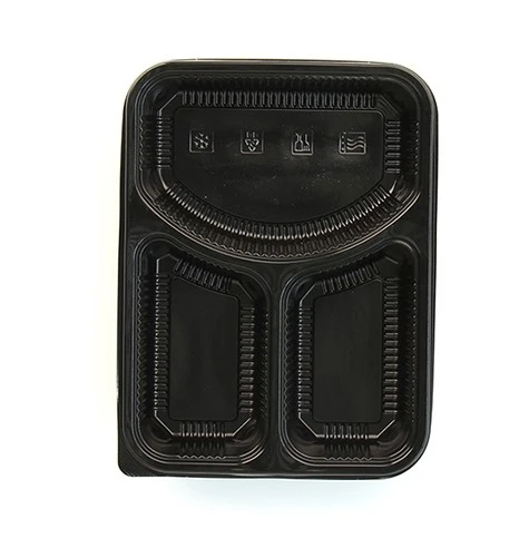 1151111 Leak-proof 3 compartment Food Prep Container