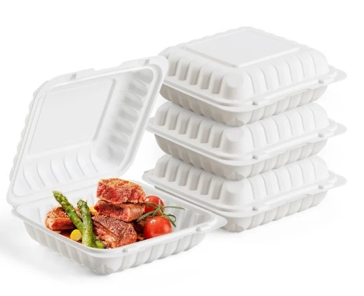 Black and White 9 inch food prep container