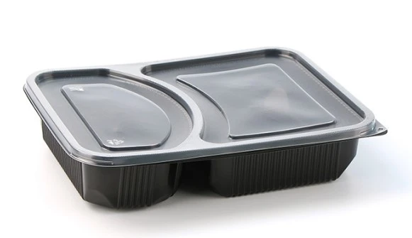 222Plastic Food Prep Container With 2 Compartment Plastic Food Prep Container With 2 Compartment