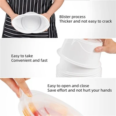 Microwavable Plastic Soup Bowls